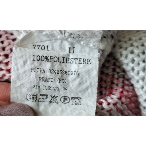 FREE for Humanity made in Italy Batwing Teddy Bear Hug Love Light Sweater M - Picture 9 of 9